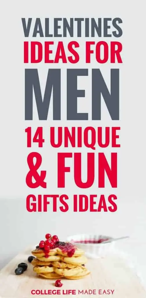 Valentines Ideas For Men: 14 Unique & Fun Gifts